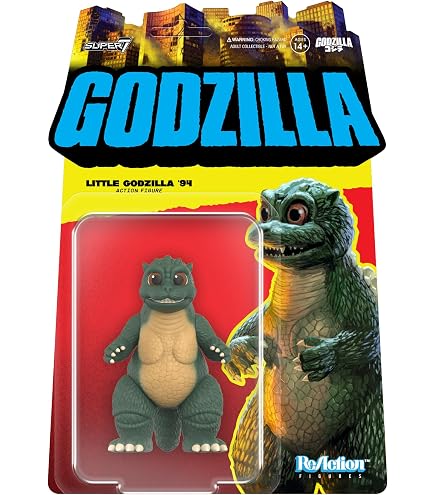 Amazon.com: Super7 Toho Reaction Figures - Godzilla & Jet Jaguar